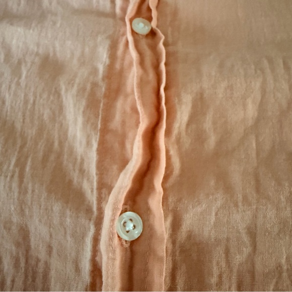 Frank & Eileen Luke Men’s Peach Longsleeve Lightweight Button Up, XXL - Picture 9 of 12
